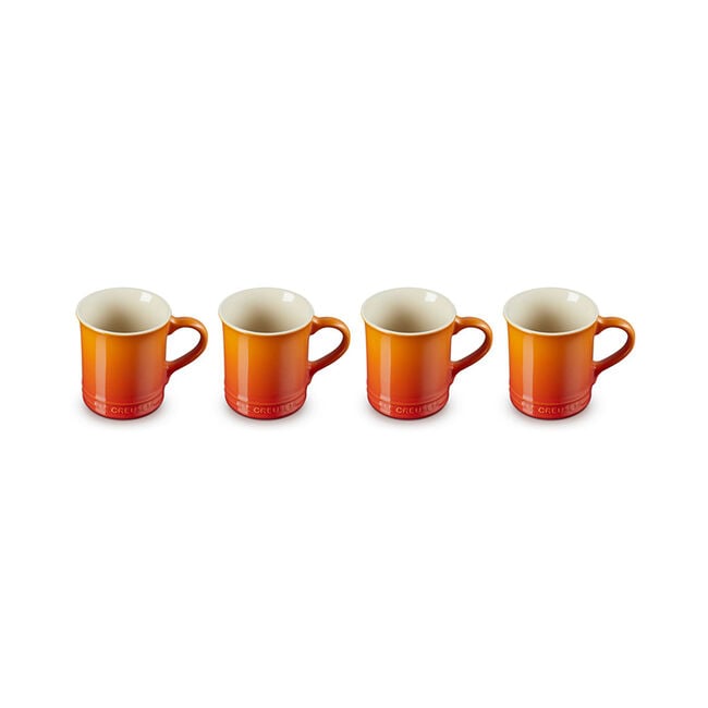 Vancouver Mugs, Set of 4Flame