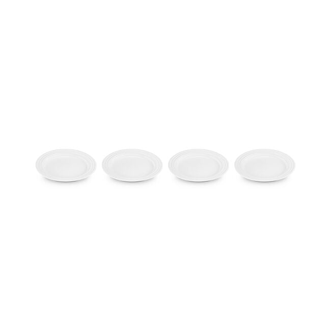Vancouver Salad Plates, Set of 4White